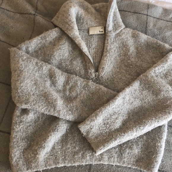 Aritzia Wilfred quarter zip sweater - Picture 3 of 5
